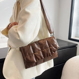 PU Leather Shoulder Bag Women Wide Strap Crossbody Lady Handbag Purse SG8020