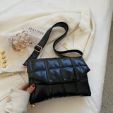 PU Leather Shoulder Bag Women Wide Strap Crossbody Lady Handbag Purse SG8020