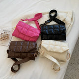 PU Leather Shoulder Bag Women Wide Strap Crossbody Lady Handbag Purse SG8020