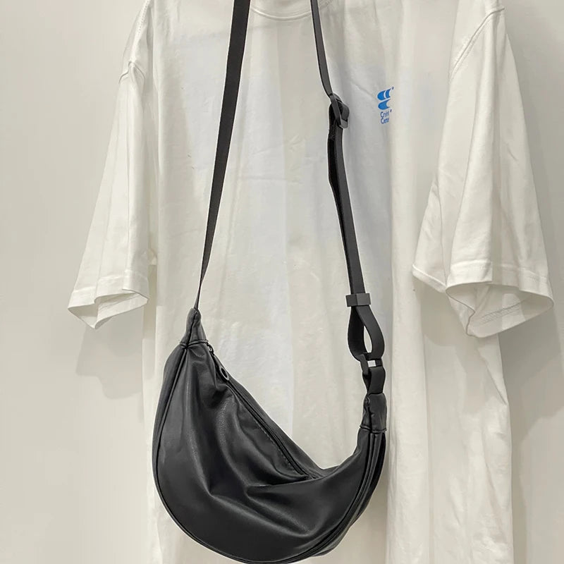 Vintage Leather Crossbody Shoulder Bag Handbag