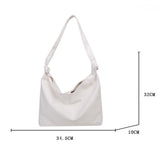 Soft PU Leather Shoulder Bag For Women Large Capacity Tote Bags