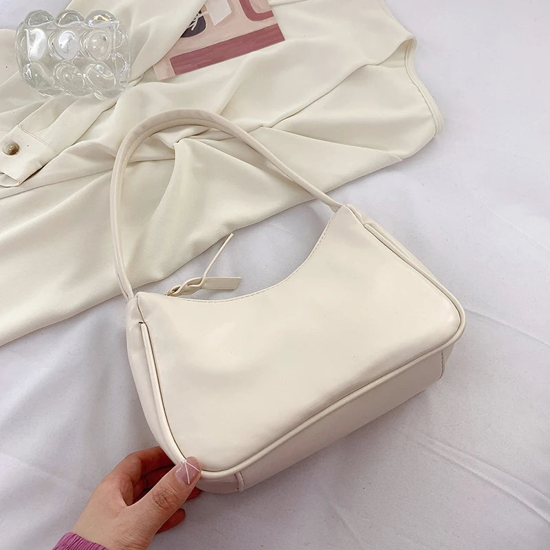 Elegant PU Leather Shoulder Bag for Women
