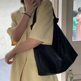 PU Leather Shoulder Bags Women Large Capacity Totes Handbags