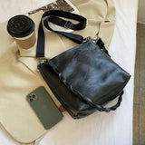PU Leather Shoulder Bag Casual Office Ladies Cross-body