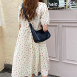 Soft PU Leather Women Shoulder Crossbody Bags Ladies Hobos Handbags Retro Solid