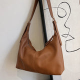 Soft PU Leather Women Shoulder Bags Large Capacity Crossbody Bags
