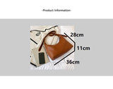 Soft PU Leather Women Shoulder Bags Large Capacity Crossbody Bags