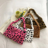 Soft Plush Bag Women Autumn/Winter Ladies One-Shoulder Messenger Bag