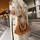 Soft Plush Bag Women Autumn/Winter Ladies One-Shoulder Messenger Bag