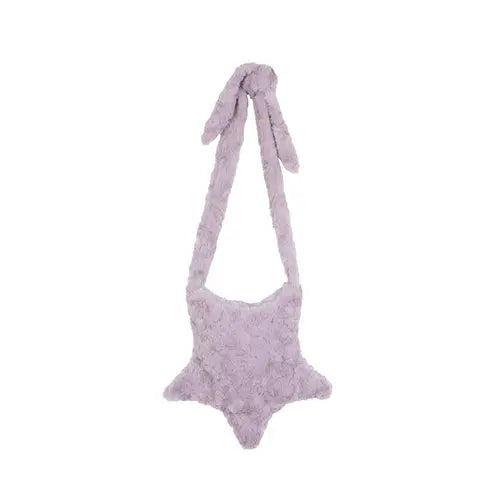 Plush Winter Crossbody Bag Strap Female Furry Shoulder Bags