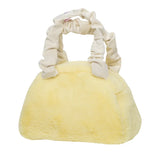 Soft Plush Shoulder Bag Winter Clutch Purse Handbag Solid Female Tote Bags