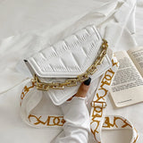 Green Clutch Tote Bag Soft Pu Leather Chain Shoulder Bag