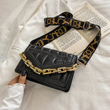 Green Clutch Tote Bag Soft Pu Leather Chain Shoulder Bag