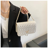 Green Chain Shoulder Bag Casual Women Purses Handbag