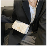 Green Chain Shoulder Bag Casual Women Purses Handbag