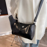 Soft Pu Leather Crossbody Bags For Women Handbag Boston Female Shoulder Bag