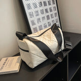 Barrel-shaped Leather Messenger Bag Men's Cross Sling Bag