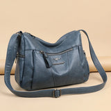 Vintage Crossbody Bag Large Capacity Female Messenger Sac