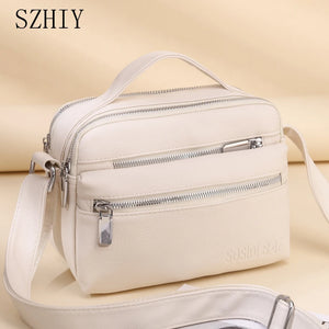 Soft Shoulder Bag Ladies Pocket Handbag Waterproof Lightweight