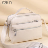 Soft Shoulder Bag Ladies Pocket Handbag Waterproof Lightweight