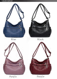 Vintage Soft Shoulder Bag Ladies Crossbody Purse Travel Bag