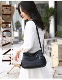 Vintage Soft Shoulder Bag Ladies Crossbody Purse Travel Bag