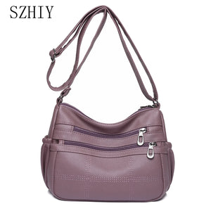 Vintage Soft Shoulder Bag Ladies Crossbody Purse Travel Bag