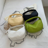 Small PU Leather Crossbody Bags for Women Chain Shoulder Side Bag