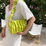 Soft Small PU Leather Crossbody Bag Casual Shoulder Handbag