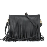Tassel Crossbody Bag for Women Mini Shoulder Bag