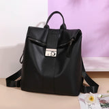 Soft Touch Multi-Function Small Backpack Female Ladies Shoulder Bag Girl Purse