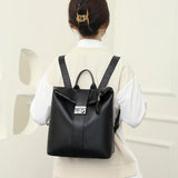 Soft Touch Multi-Function Small Backpack Female Ladies Shoulder Bag Girl Purse