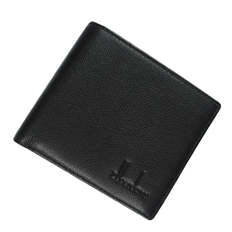 Men's Ultra Thin Leather Wallet High Quality Cowhide Purse