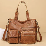 Soft Women Handbag Travel Ladies Handle PU Leather Shoulder Holiday