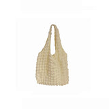 Plush Plaid Pattern Shoulder Bag for Women