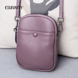 Mini Leather Shoulder Bag Women Winter Mobile Phone Crossbody