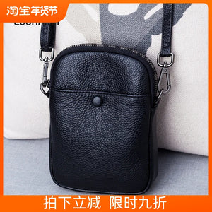 Mini Leather Shoulder Bag Women Winter Mobile Phone Crossbody