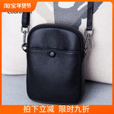 Mini Leather Shoulder Bag Women Winter Mobile Phone Crossbody
