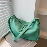 Soft Leather Large-Capacity Shoulder Bag