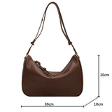Soft Leather Large-Capacity Shoulder Bag