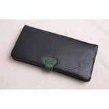 Soft Leather Wallet Female Long Buckle Cowhide Phone Bag