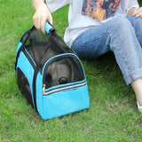 Soft-sided Portable Pet Bag Pink Dog Cat Carrier Bags Outgoing Travel Handbag