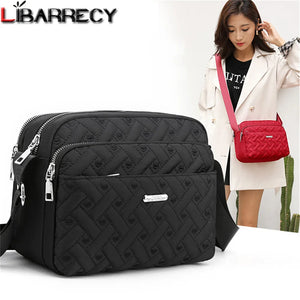 Nylon Women Messenger Bag for Fall Winter Ladies Shoulder Bag