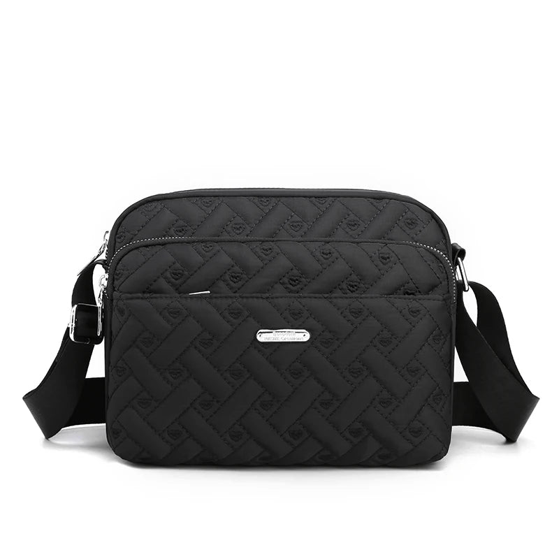 Nylon Women Messenger Bag for Fall Winter Ladies Shoulder Bag