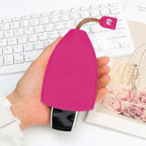Unisex PU Leather Key Bag Car Key Holder Wallets Case Keychain Handle