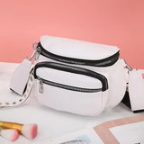 Solid Handbags Women Ladies Shoulder Bags PU Leather Large Capacity