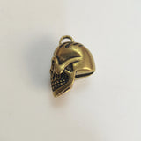 Solid Brass Skull Key Top Cap Cover Car Keychain Decoration