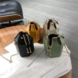 Solid Bucket Shoulder Bags Women Versatile Satchel PU Womens Handbags