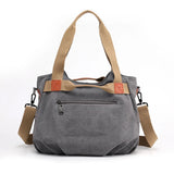 Casual Canvas Women Bag Vintage Large Shoulder Crossbody Tote Bag