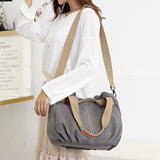 Casual Canvas Women Bag Vintage Large Shoulder Crossbody Tote Bag